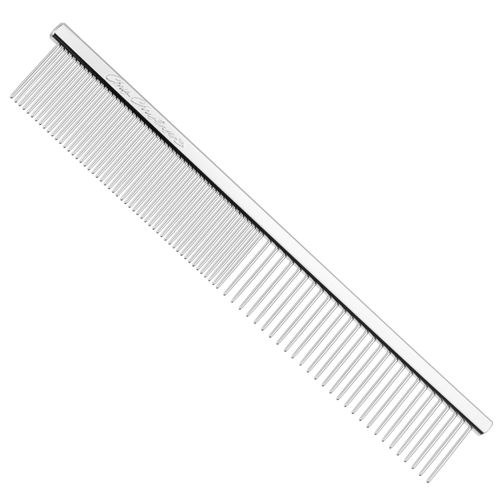 Chris Christensen Face Comb 11cm - profesjonalny grzebień do pyszczka i wąsów z mieszanym rozstawem ząbków