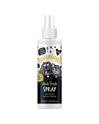 Bugalugs Medi Fresh Spray 200ml - łagodząca mgiełka dla psa i kota