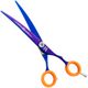 P&W Carat Curved Scissors - profesjonalne nożyczki do strzyżenia, gięte