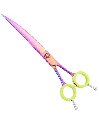 P&W ButterFly Curved Scissors - profesjonalne nożyczki groomerskie, gięte