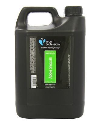 Groom Professional Apple Smooth Shampoo - szampon jabłkowy, do każdego typu sierści, koncentrat 1:10 - 4L
