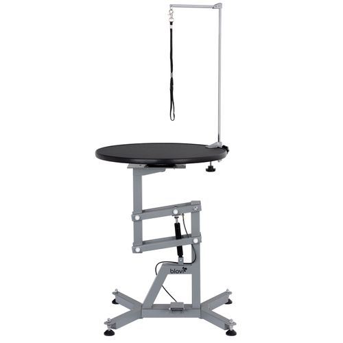 Blovi Air Lifting Grooming Table 60cm - okrągły stół groomerski z podnośnikiem pneumatycznym i obrotowym blatem