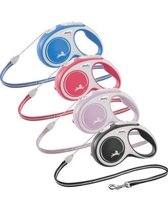Flexi New Comfort S linka 5m - smycz automatyczna z linką 5m, rozmiar S