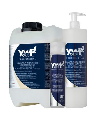 Yuup! Professional Gentle Shampoo - łagodny szampon dla szczeniaka, psa alergika, z wrażliwą skórą. Koncentrat 1:20