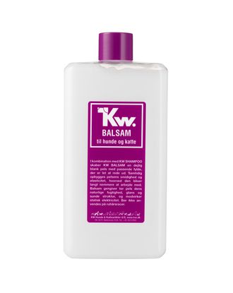 KW Balsam - odżywka dodająca objętości sierści psa i kota, koncentrat 1:3 - 500ml