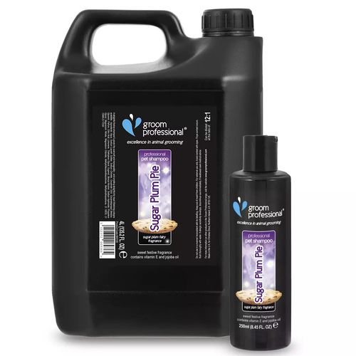 Groom Professional Sugar Plum Pie Shampoo - świąteczny szampon dla psa i kota, koncentrat 1:12