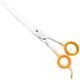 P&W Rony De Munter Curved Scissors - profesjonalne nożyczki groomerskie, gięte