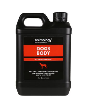 Animology Dogs Body Shampoo - uniwersalny szampon dla psa, do wszystkich rodzajów sierści - 2,5L