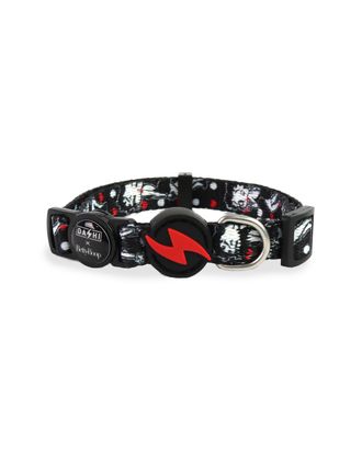 Dashi Classy Betty Cat Collar - obroża dla kota, wzór Betty Boop, czarna