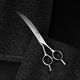 Jargem Premium Curved Scissors 7,5" - nożyczki gięte z symetrycznym uchwytem