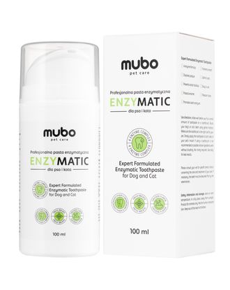 Mubo EnzyMatic Toothpaste 100ml - pasta enzymatyczna dla psa i kota