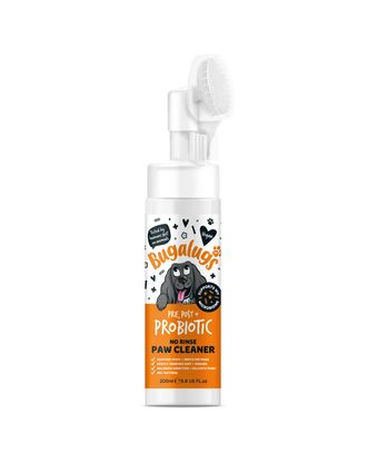 Bugalugs Pre, Post + Probiotic No Rinse Paw Cleaner for Dogs 200ml - probiotyczna pianka do czyszczenia łap psa, łagodząca podrażnienia