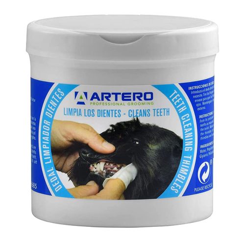 Artero Teeth Cleaning Wipes 50szt. - chusteczki, czyściki do czyszczenia zębów dla psa i kota