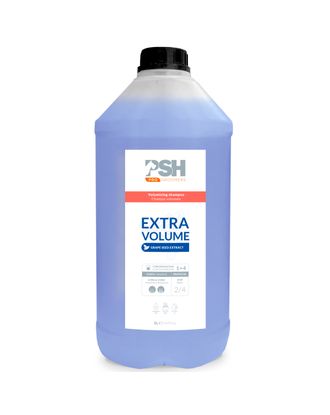 PSH Pro Extra Volume Shampoo - szampon zwiększający objętość sierści psa i kota, koncentrat 1:4 - 5L