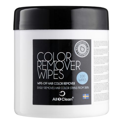 All1Clean Color Remover Wipes 100szt. - chusteczki do usuwania plam z farby ze skóry