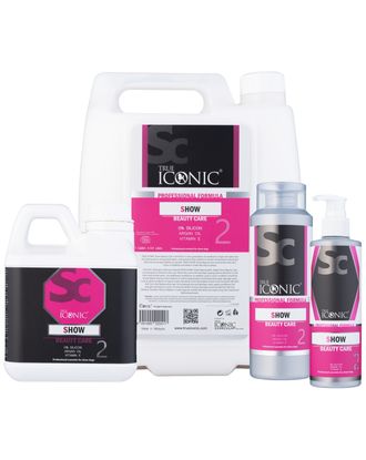 True Iconic Show Beauty Care - intensywnie nawilżająca odżywka do długiej sierści z olejkiem arganowym i witaminą E