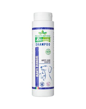Baldecchi White Hair Bath Shampoo - szampon rozjaśniający do sierści białej i jasnej, koncentrat - 250ml