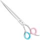 Blovi Queen Line Straight Scissors 7,5" - profesjonalne nożyczki groomerskie proste, stal japońska VG10