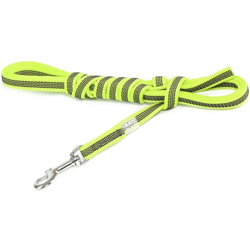 Julius K9 Supergrip Color & Gray Training Leash Neon - smycz treningowa bez uchwytu, neonowa żółta