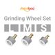 Shernbao Grinding Wheel Set - zestaw kamieni do szlifierki Shernbao PNG-006 / 008, 3szt. 