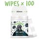 Bugalugs Soothing Ear Wipes 100szt. - biodegradowalne waciki do czyszczenia uszu psa