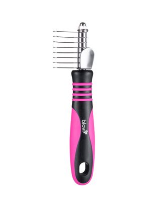 Blovi 8 Blade Small Dematting Comb - mały filcak boczny do usuwania kołtunów, 8 zagiętych ząbków