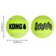 KONG SqueakAir Tennis Ball S (5cm) 3szt. - piłka tenisowa z piszczałką, aport dla małego psa