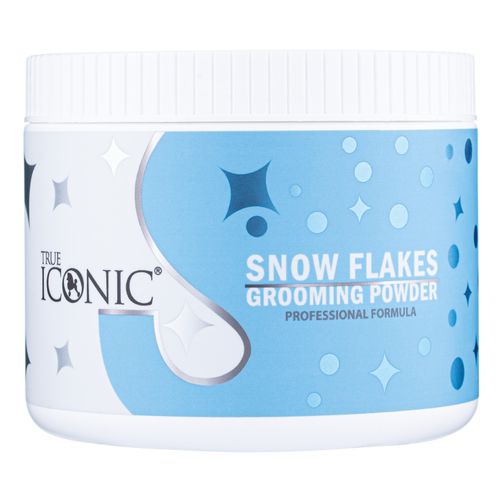 True Iconic Snow Flakes Powder 250g - puder groomerski miękki, dla psa i kota