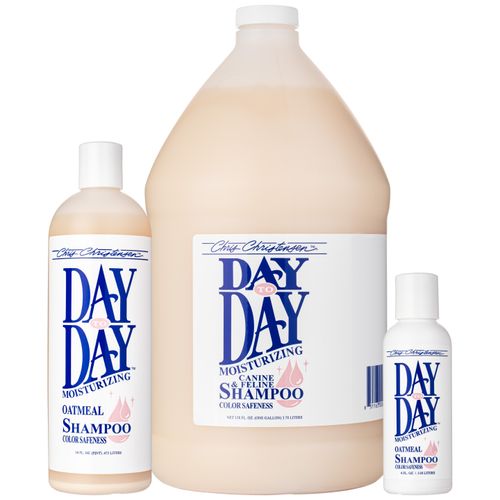 Chris Christensen Day To Day Moisturizing Shampoo - owsiany szampon nawilżający dla psa i kota, do wrażliwej skóry, koncentrat 1:8