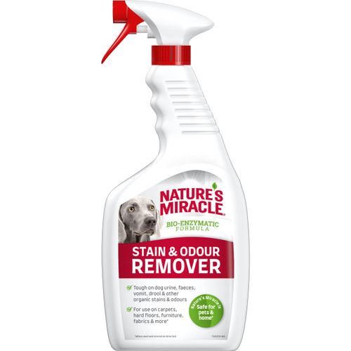 Nature's Miracle Stain & Odour Remover 709ml - środek do usuwania plam z moczu i kału psa, bioenzymatyczny
