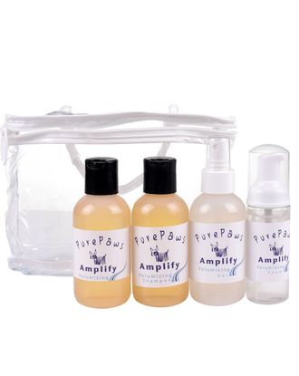 Pure Paws Amplify Volume Kit - zestaw profesjonalnych kosmetyków do zwiększania objętości sierści - 3x118ml + 60ml
