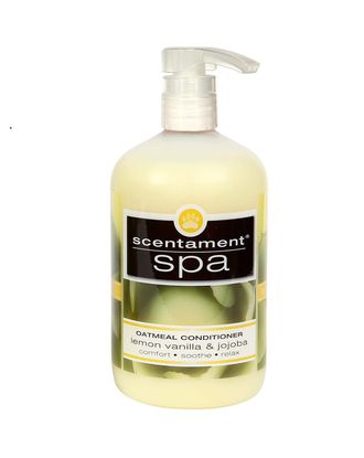 Best Shot Spa Lemon Vanilla Oatmeal Conditioner - hipoalergiczna, łagodząco-nawilżająca odżywka do sierści, z olejem jojoba, owsem i jedwabiem, o zapachu cytryny i wanilii, koncentrat 1:6 - 473ml