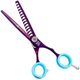 P&W Carat Chunker Scissors 6" - degażówki jednostronne z mikroszlifem, 14 ząbków