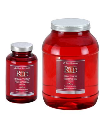 Iv San Bernard Mineral Red Derma Complex SLS Free - oczyszczający szampon z keratyną, do każdego typu sierści
