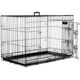Flamingo Ebo Black - metalowa klatka dla psa,  L: 56x92x64cm