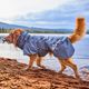 Hurtta Monsoon Coat II Eco Blackberry - kurtka przeciwdeszczowa dla psa, grafitowa