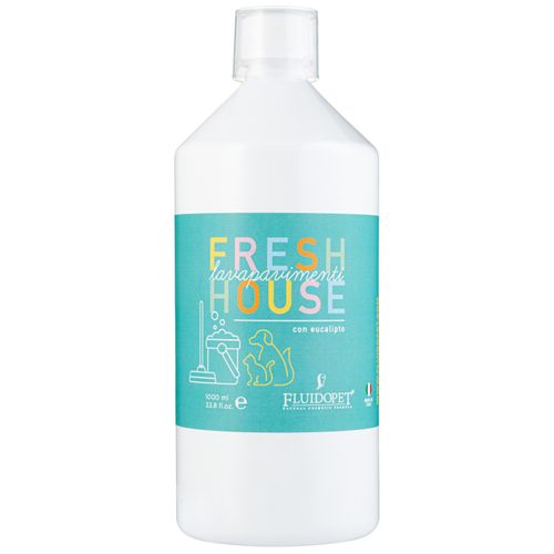 FluidoPet Fresh House 1L - płyn do mycia i dezynfekcji podłóg, na bazie naturalnych olejków