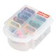 Heiniger Snap-On Metal Comb Set - zestaw 9 profesjonalnych nasadek metalowych w kasetce