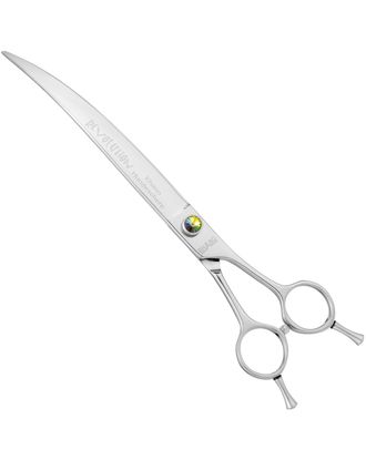 Ehaso Revolution Super Curve Scissor 8" - profesjonalne nożyczki extra gięte (kąt 30°), z najlepszej jakości, twardej stali japońskiej, 21cm