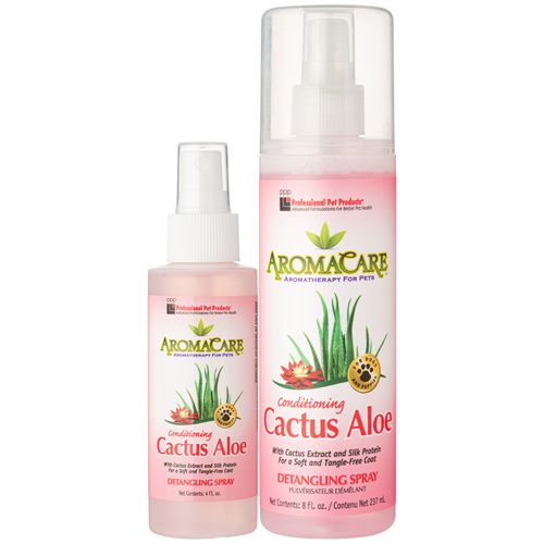 PPP AromaCare Cactus Aloe Spray - odżywka w sprayu nawilżająca, wzmacniająca sierść oraz ułatwiająca rozczesywani