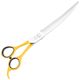Geib Crab Curved Lefty Scissors Level 1 8,5"- wysokiej jakości nożyczki gięte do strzyżenia zwierząt z jednostronnym mikroszlifem, leworęczne