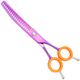 P&W ButterFly Curved Chunker Scissors 6,5" - degażówki groomerskie gięte, 19 ząbków typu chunkers