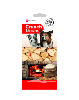 Flamingo Crunch Biscuits Sandwich Hearts 500g - smakowite ciasteczka dla psa