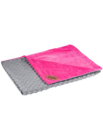 Biglo Minky Blanket Pink - miękki, polarowy kocyk dla psa i kota, różowy