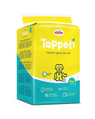 Record Tappeti 60x60cm - podkłady chłonne do nauki czystości dla psów - 50szt.