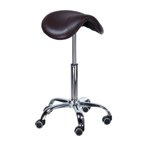 Krzesło groomerskie model Rodeo, brązowe