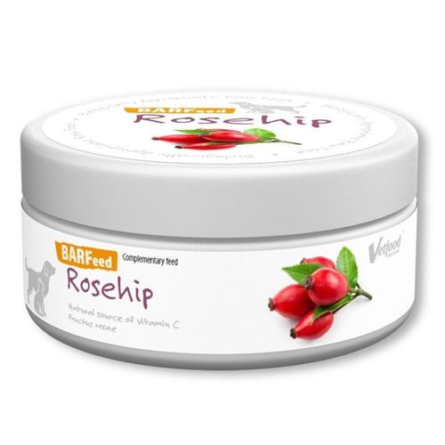Vetfood BARFeed Rosehip 120g - sproszkowany owoc dzikiej róży, naturalne źródło witaminy C, dla psa i kota