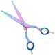 Geib Entree Blue Titan Safety Scissors 6,5" - wysokiej jakości nożyczki bezpieczne z jednostronnym mikroszlifem i tytanową powłoką
