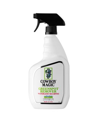 Cowboy Magic Greenspot Remover - szampon do kąpieli "na sucho" dla psów, koni, bydła - 946ml