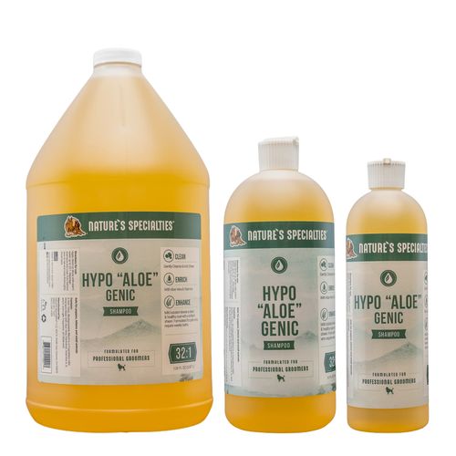 Nature's Specialties Hypo Aloe Genic Shampoo - ziołowy szampon do wrażliwej i alergicznej skóry psa i kota, koncentrat 1:32